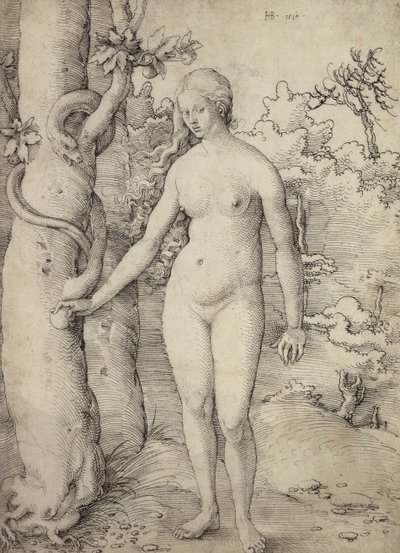 Eva, 1510 door Hans Baldung Grien